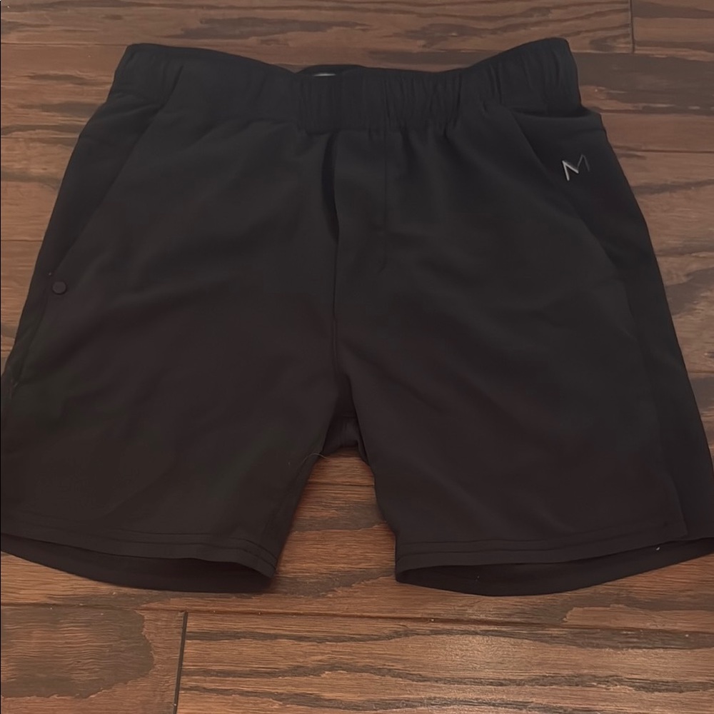 boys maven black shorts